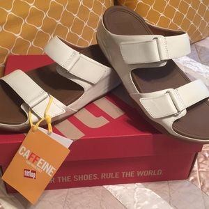 Fitflop urban white Goodstock slide